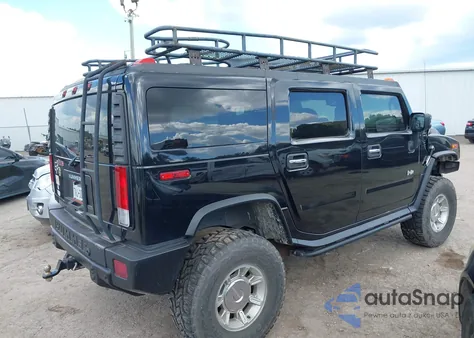 2006 Hummer H2 Suv z USA, uszkodzony, nr VIN 5GRGN23U86H117571